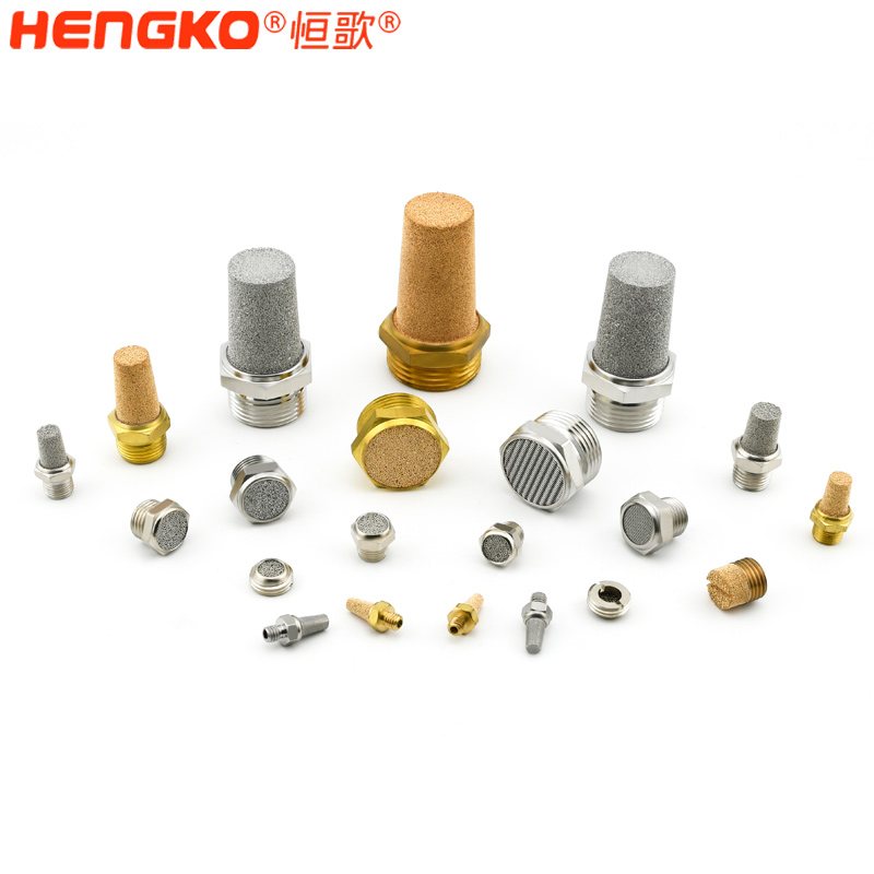 廠家供應各種型號鉑螺紋燒結銅不銹鋼氣動消聲器消音器耐高溫工業降噪 Featured Image