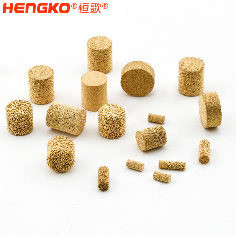 廠家直銷 燒結金屬不銹鋼316L 青銅多孔空氣過濾片柱現貨耐高溫 Featured Image