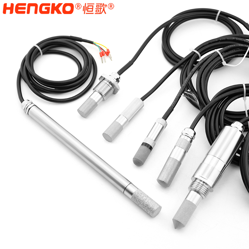 HT606變送一體溫濕度探頭_316L不銹鋼透氣糧倉谷堆長桿溫濕度探頭 Featured Image