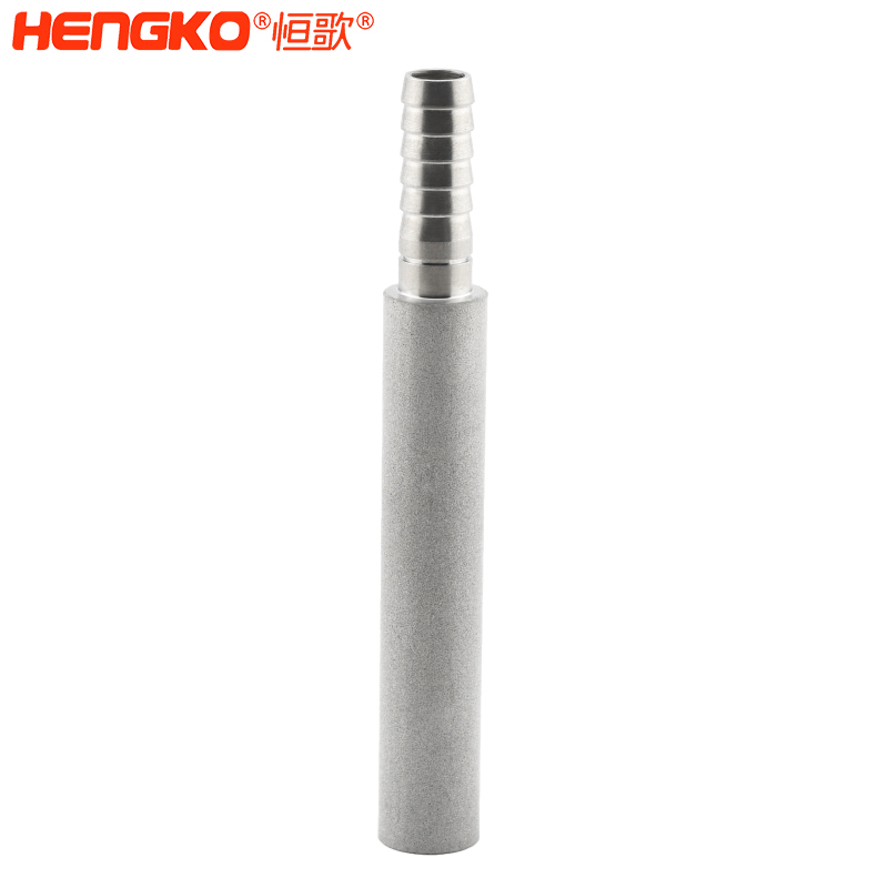 廠家批量生產(chǎn)不銹鋼粉末燒結(jié)曝氣頭擴(kuò)散器 孔隙率高流通速度快,用于臭氧發(fā)生器 Featured Image