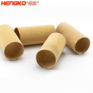 廠家定制生產銅粉末過濾芯燒結銅濾芯濾管孔隙均勻,銅燒結除塵防塵過濾銅管