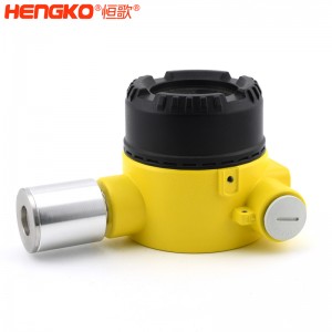 數顯316L不銹鋼氣體傳感器外殼防水防塵壁掛式工業氣體傳感器,用于天然氣廠