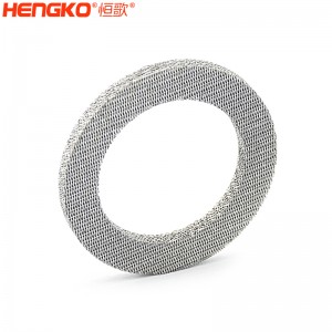 工廠定制粉末燒結(jié)不銹鋼316L濾片孔徑1-8000um可選 工業(yè)過(guò)濾用
