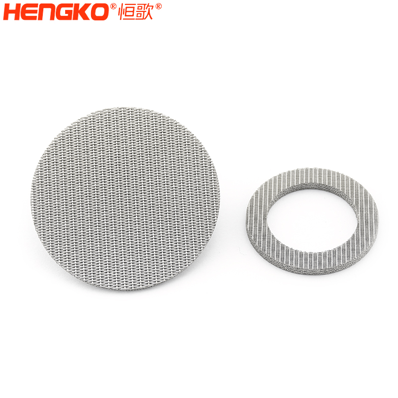 恒歌不銹鋼網濾片_耐高溫化學工業(yè)防爆片孔隙均勻透氣不銹鋼濾芯 Featured Image