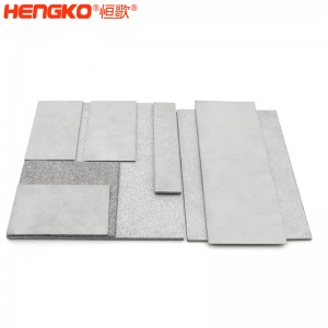 廠(chǎng)家直銷(xiāo)316不銹鋼粉末燒結(jié)濾板高強(qiáng)度耐高溫耐腐蝕，化工制藥過(guò)濾不銹鋼過(guò)濾器