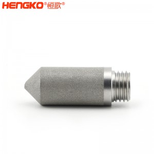 恒歌定制溫濕度傳感器不銹鋼316L金屬探頭保護(hù)罩防水防塵,暖通空調(diào)用