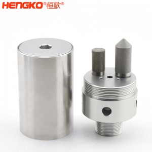 316不銹鋼樣氣過濾器耐高壓高強(qiáng)度易清洗,用于污水管道氣體檢測(cè)分析高溫氣體取樣探頭過濾器