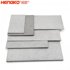 廠(chǎng)家直銷(xiāo)316不銹鋼粉末燒結(jié)濾板高強(qiáng)度耐高溫耐腐蝕，化工制藥過(guò)濾不銹鋼過(guò)濾器